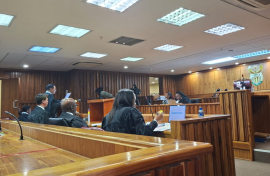 The High Court in Johannesburg hearing Suleiman Carrim's urgent application. 