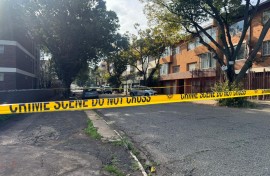 The scene of the shooting in Yeoville. Supplied
