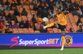 Glody Lilepo notched the only goal after 69 minutes at the Soccer City stadium in Johannesburg. BackpagePix/Sydney Mahlangu