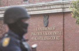 Seven arrested. Brenton Geach/Gallo Images