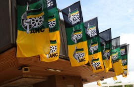 ANC Flags. Lubabalo Lesolle/Gallo Images