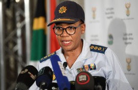 Lt Gen, Tebello Mosikili. Lee Warren/Gallo Images