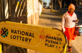 A national lottery sign. GettyImages/Vladan Radulovic (RSA)