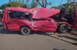 KZN taxi crash. KZN Transport/Facebook