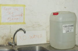 In Selby, businesses claim they are on the brink of collapse after nine months without reliable water supply.