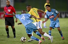 Sundowns edged dogged Durban City 1-0. BackpagePix/Gerhard Duraan