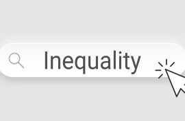 The word inequality. GettyImages/bgblue