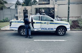 Police raid Umhlanga fake call centre. Dasen Thathiah/eNCA