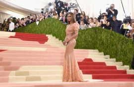 Beyonce at the 2016 Met Gala. Larry Busacca/Getty Images via AFP