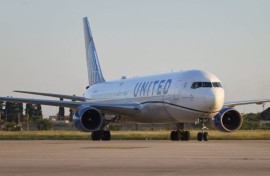 A United Airlines jet. Matteo Della Torre/NurPhoto via AFP
