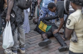 Durban Foreign nationals protest
