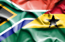 Ghana South Africa Flag