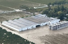 Cape Winelands damage after storm. Wine/Facebook