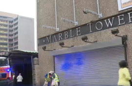 Marble Towers in the Johannesburg CBD.