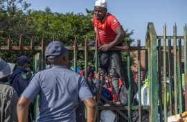 A displaced Malawian national 