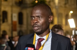 Section 89 Impeachment Committee chair, Makashule Gana. Jeffrey Abrahams/Gallo Images