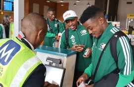 Bafana Bafana have arrived in Mexico. @BafanaBafana/X