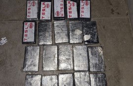 Durban harbour drug bust. X/SAPS