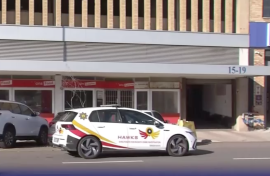Hawks vehicle.