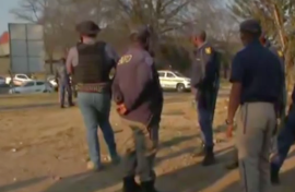 Police fire rubber bullets in Germiston