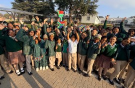 Bafana Bafana pre-World Cup celebrations.