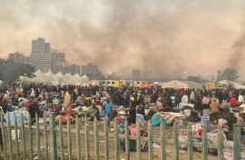 Stranded Malawian nationals in Durban. Nokwazi Qumbisa/eNCA