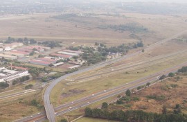 An aerial view of the N14 highway. GalloImages/BFG Images