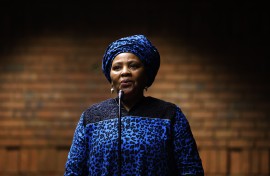 Nosiviwe Mapisa-Nqakula. Phill Magakoe/Gallo Images