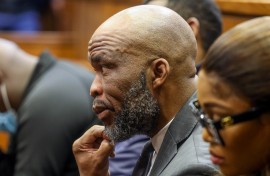 Vusimuzi 'Cat' Matlala and his co-accused.  Sharon Seretlo/Gallo Images