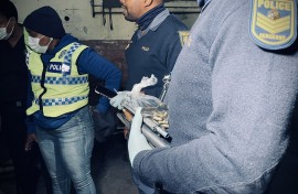 Police have raided a hijacked building in Durban. Dasen Thathiah/eNCA
