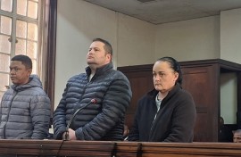The accused in the Killarney gem heist. Silindelo Sebata/eNCA