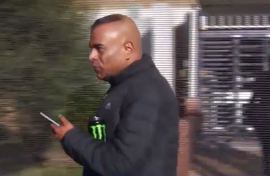 Colonel Ismail Dawood outside court.