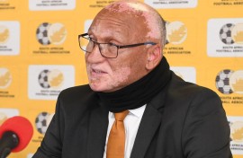Bennet Bailey (NEC Member) during the SAFA Press Briefing at SAFA Technical Centre on October 23, 2020 in Johannesburg, South Africa. (Photo Lee Warren/Gallo Images)