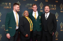 Tristan Stubbs of South Africa during the Red Carpet ahead of the 2025/2026 Cricket SA Awards at Sandton Convention Centre on July 16, 2026 in Johannesburg, South Africa. (Photo by Daniel Hlongwane/Gallo Images)
