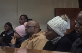 The suspended Ekurhuleni Metro's legal head Kemi Behari and EMPD deputy chief Julius Mkhwanazi appeared at the Germiston Magistrate's Court.