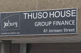 The municipality's Thuso House customer service centre.