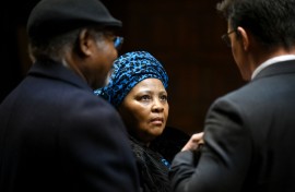 Former Defence Minister Nosiviwe Mapisa-Nqakula is back in court.  Deaan Vivier/Gallo Images