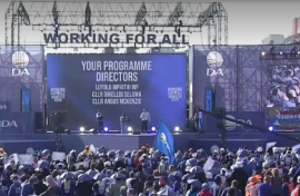 DA election manifesto launch