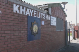 The Khayelitsha police station.