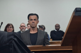 Peet Viljoen in court. eNCA