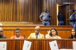 Cat Matlala and co-accused.  OJ Koloti/Gallo Images