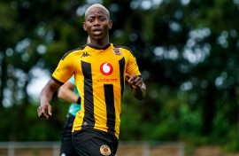  Kaizer Chiefs player Thabo Cele looks on during the Pre-Season Friendly match between FC Utrecht and Kaizer Chiefs at Sportpark De Westeneng on July 11, 2025 in Garderen, Netherlands. (Photo by Rene Nijhuis/MB Media/Getty Images)