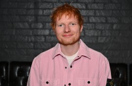 Ed Sheeran at Deadline Spotlight: Anatomy of a Song - "F1" held at The Motoring Club on January 09, 2026 in Los Angeles, California. (Photo by Earl Gibson III/Deadline via Getty Images)