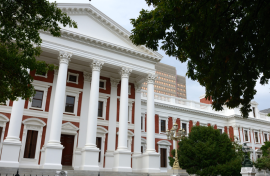 South African Parliament building