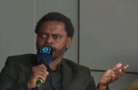 Rise Mzansi's Johannesburg mayoral candidate Lukhona Mnguni.