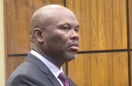 Shadrack Sibiya in the dock. Pule Letshwiti Jones/eNCA