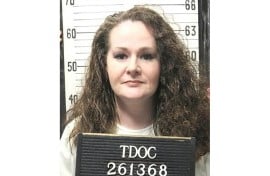 Tennessee woman Christa Pike. AFP