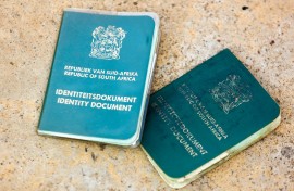 Green ID book. Fani Mahuntsi/Gallo Images