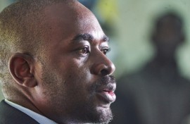 Nelson Chamisa, leader of Zimbabwe main opposition Citizens Coalition for Change (CCC)