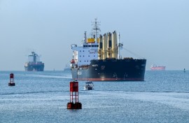 In 2022, an average of 40 ships crossed through the canal a day, a number which has now dropped to 32 to save water